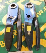 2x DMC GS200 Terminal Crimping Tools