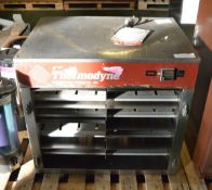 Thermodyne heated storage unit