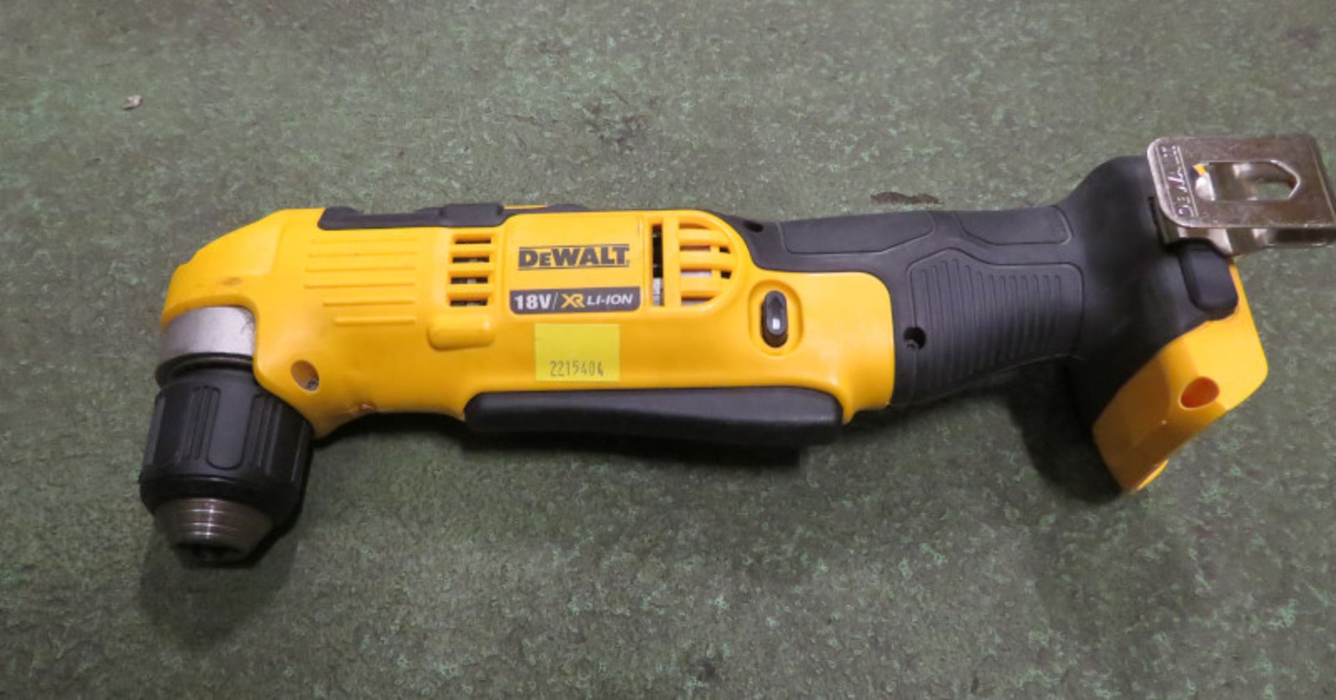 Dewalt DCD740 right angle drill, 18V / XR Li-Ion with charger, 1 battery - Image 2 of 4