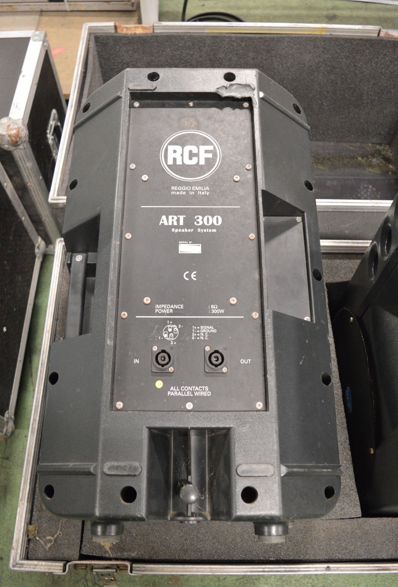 RCF ART 300 PA Speakers in Flight Case - L920 x D570mm - Image 4 of 5