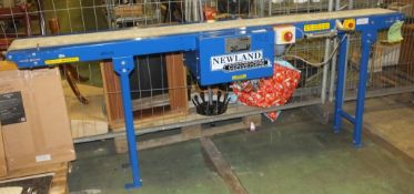 Newland conveyor section - belt 210mm x 2500mm