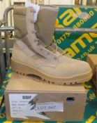 Thorogood Desert-Tan Hot Weather Boots - Size UK 10.5