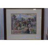T. R. Wilson Scottish 20thc, Balerno, watercolour, signed and dated lower left, 32cm x 40cm