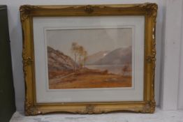 Edward Tucker Junior, watercolour, signed lower left, Carlton Gallery label verso, 26cm x 37cm