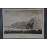 P.H. Mercier, 1871, North West View of Castle, Old Town and Bridge of Edinburgh, engraving, paper la