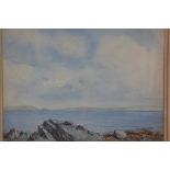 J.R.S. Wilson, Highland West Coast Shore Scene, watercolour, signed and dated 1934 (43cm x 55cm), £8