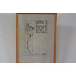 After Charles Rennie Mackintosh, Meister der Innen Kunst, lithographic print (52cm x 38cm), £20-40