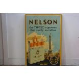 A coated fibre board panel Nelson's the Tipped Cigarette that really Satisfies (77 x 51), £30-50