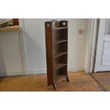 A Holliday & Son & Co. Ltd., Cabinetmakers, Birmingham, Arts & Crafts oak upright bookcase with