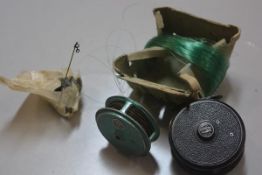 Fishing Interest: a JW Young & Son Condex Noris Shakespeare fly fishing reel and a JW Young & Son