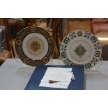 A Spode York Minster Restoration plate complete with original box, certificate etc., no. 690/1000,