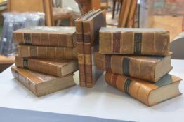 Books and bindings: Good Works (four vols) in leather and card binding, Conveyancing Notes vols I