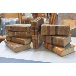 Books and bindings: Good Works (four vols) in leather and card binding, Conveyancing Notes vols I