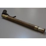 A W Ottway & Co. Ltd Ealing, London two draw telescope with lens, shade protector and original