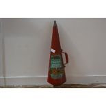 A vintage Minimax conical fire extinguisher. 73cm