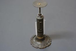 A parcel-gilt set of Victorian letter scales, by R.W. Winfield. 17cm