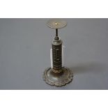 A parcel-gilt set of Victorian letter scales, by R.W. Winfield. 17cm