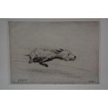 Arthur John Trevor Briscoe R.E. (1873-1943) "Flight", etching, printed signature in the plate, David