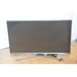 A Samsung LED remote control television set. 80cm screen