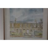 E.A. Walker, 20 Comely Bank, Edinburgh, watercolour, 32cm by 33cm