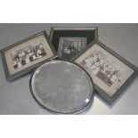 Two Victorian photographs, Schoolchildren by DW Prophet, Dundee and a family portrait together