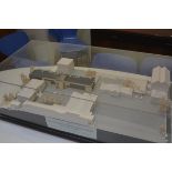 An architect's scale model of the James Clerk Maxwell Science Centre, proposed for the Edinburgh