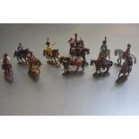 A collection of Dell Prado diecast Military Figures Through the Ages in good condition (a lot)