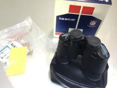 A set of Tasco field glasses 16x50mm, fully coated 61m x 1000m, complete with original box,