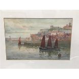 GW Williams (Hamilton Glass), St Andrews, watercolour, signed (17cm x 24cm)