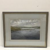Ken Ferguson, Rannoch Moor, watercolour, signed and dated '92 (24cm x 34cm excluding mount and