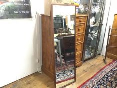 A G Plan rectangular framed wall mirror (139cm x 48cm)