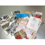 A Cox's D.D.T. Flycard fully impregnated, miscellaneous WWII photographs, maps and photographs of