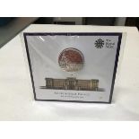 A Royal Mint 2015 UK one hundred pounds fine silver coin, complete with original sealed packaging