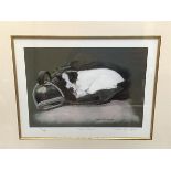 Debbie Gillingham, lithographic print 254/495, signed in pencil (23cm x 31cm excluding frame)