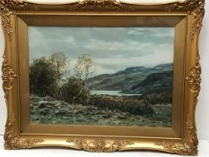 William Hamilton Glass, Autumn near Pitlochry, watercolour, signed (32cm x 45cm excluding frame)