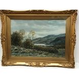 William Hamilton Glass, Autumn near Pitlochry, watercolour, signed (32cm x 45cm excluding frame)