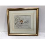 Gill Evans, Jack Russell Pup, print, 526/880, signed with certificate verso (19cm x 24cm excluding