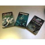 Ian Fleming, three Book Club First Edition volumes: Thunderball 1961, The Spy Who Loved Me, 1962 and