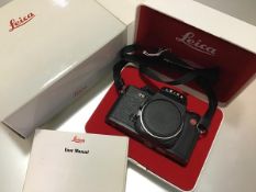 A Leica R6.2 camera body, with manual focus/exposure 35mm, with light meter, boxed