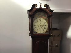 A Scottish mahogany cased longcase clock, early 19th century, Robert Macara, Dunfermline, the