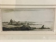 •Katharine (Kate) Cameron R.S.W., R.E. (Scottish, 1874-1965), The Kingdom of Fife, etching, signed