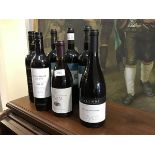 A mixed lot of wines including three bottles of Barola dated 2012 together with four others (7)