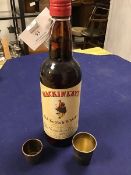 A Mackinlays Whisky, a vintage bottle of Mackinlays Old Scotch whisky, Distillers Leith, unopened,