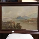 F.L. Finlayson (20thc. Scottish), Highland Loch scene, oil on canvas, signed lower left (39cm x