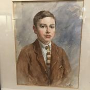 Henry Wright Kerr R.S.A., R.S.W. (Scottish, 1857-1936), Portrait of a Boy, possibly William