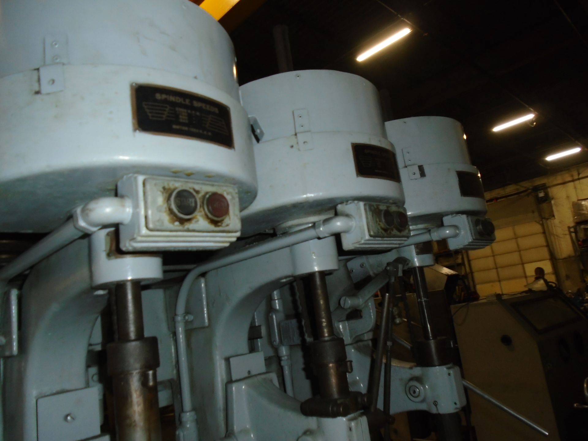 Chas G Allen Co 3 Multi Spindle Drill Press - Image 8 of 10