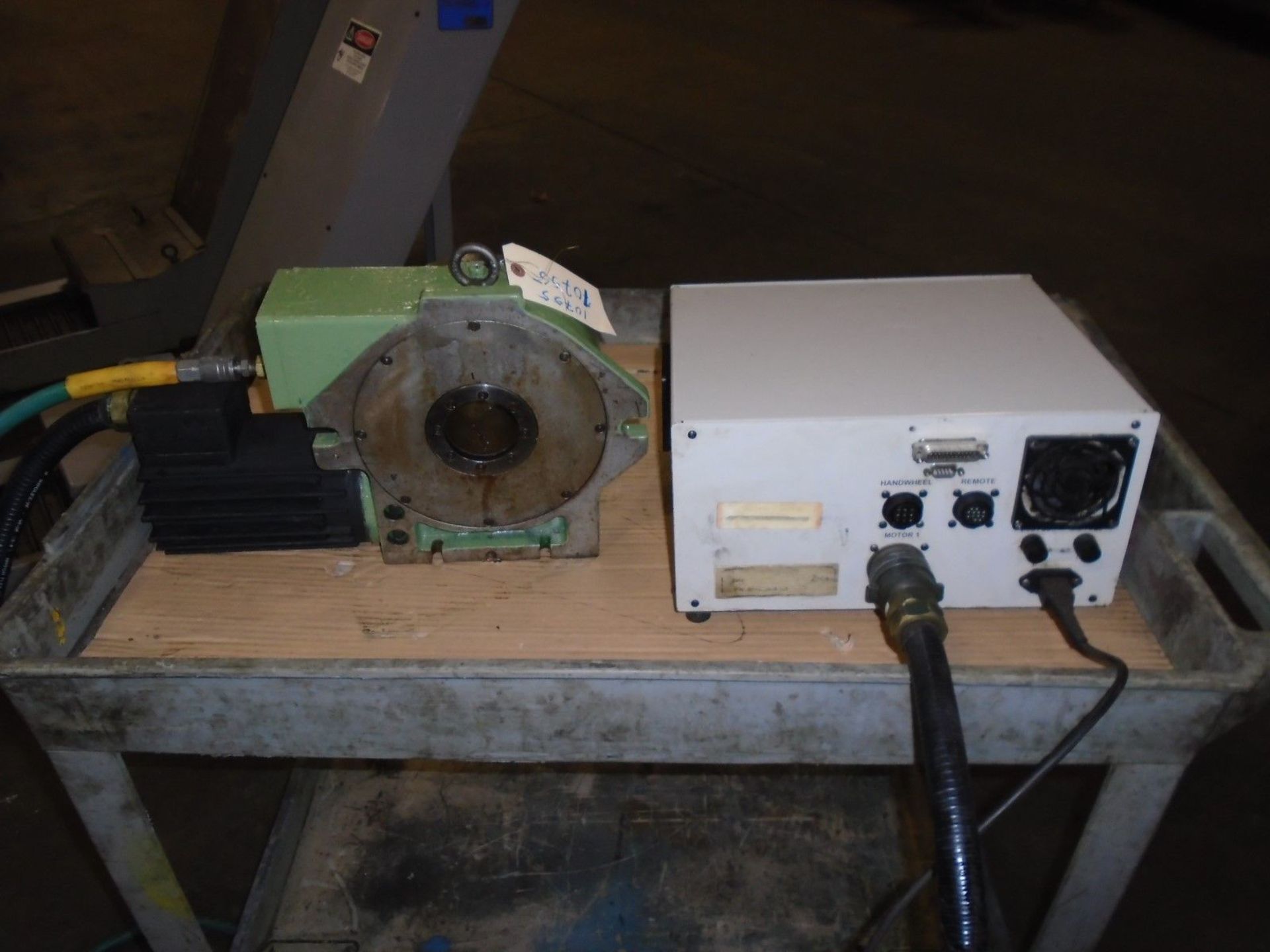 2 Yuasa CPDX-8 Rotary Tables / Indexers With 1 CNC Control J556-46 - Image 3 of 8