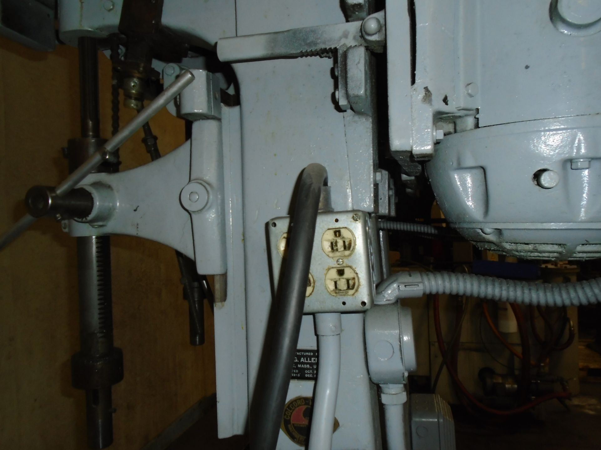 Chas G Allen Co 3 Multi Spindle Drill Press - Image 8 of 9