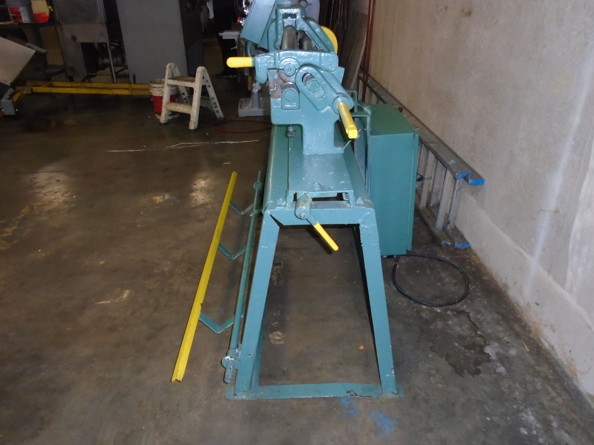 Peck Stow & Wilcox Co Power Roll Forming Machine 20 Gage Capacity 3” x 36” Model 392-E - Image 2 of 10