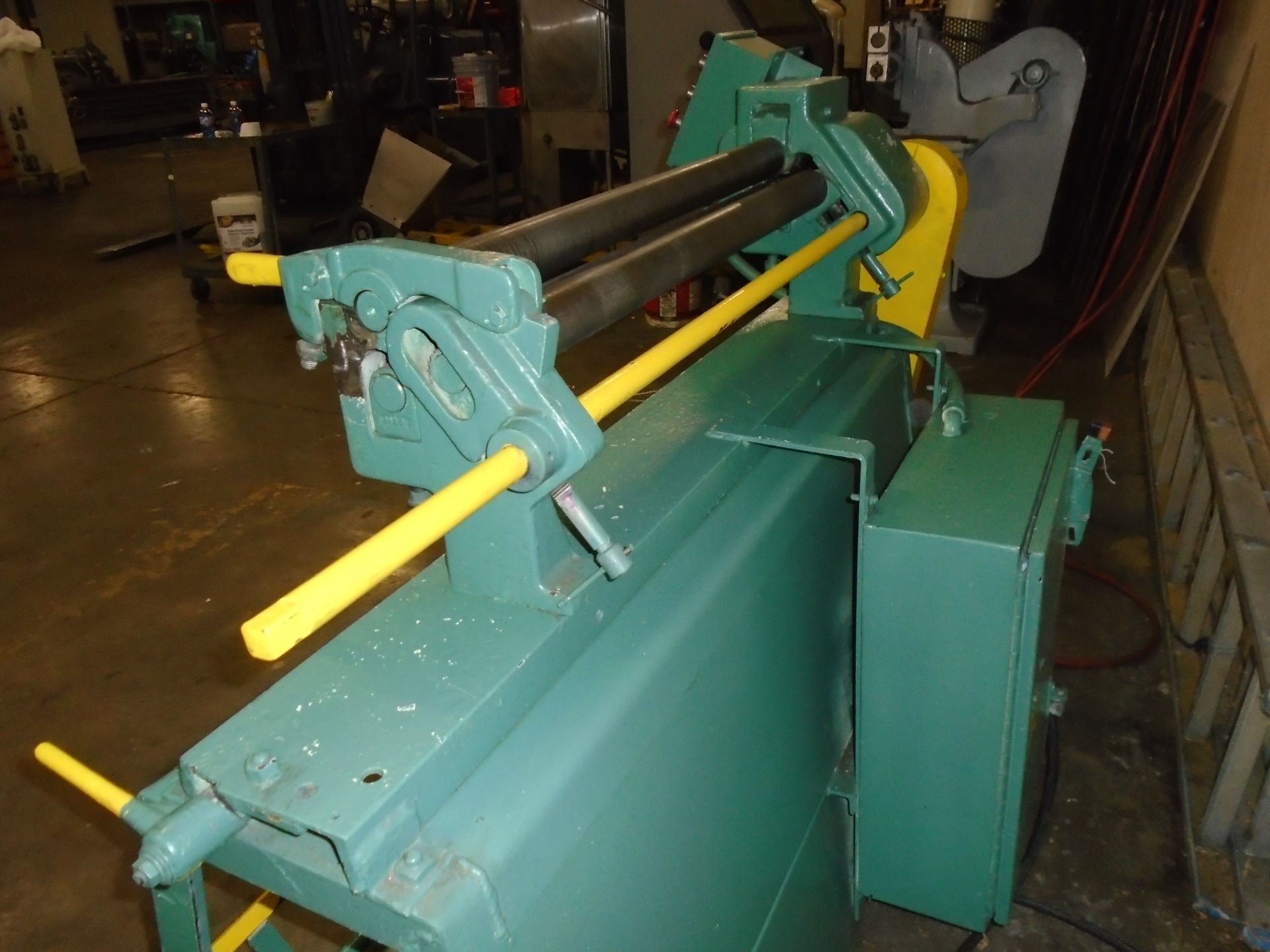 Peck Stow & Wilcox Co Power Roll Forming Machine 20 Gage Capacity 3” x 36” Model 392-E - Image 7 of 10